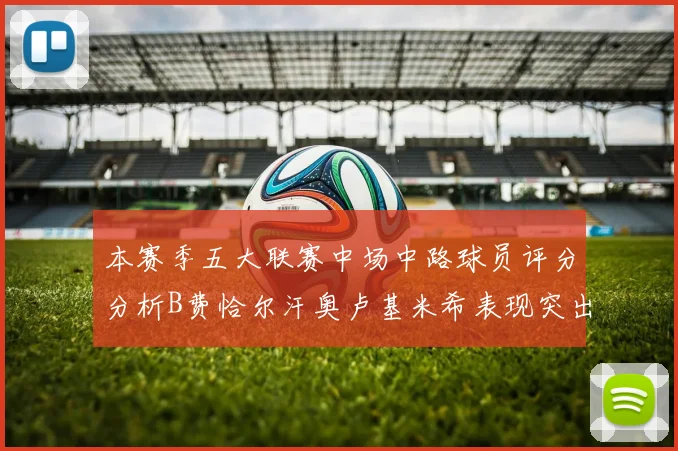 本赛季五大联赛中场中路球员评分分析B费恰尔汗奥卢基米希表现突出